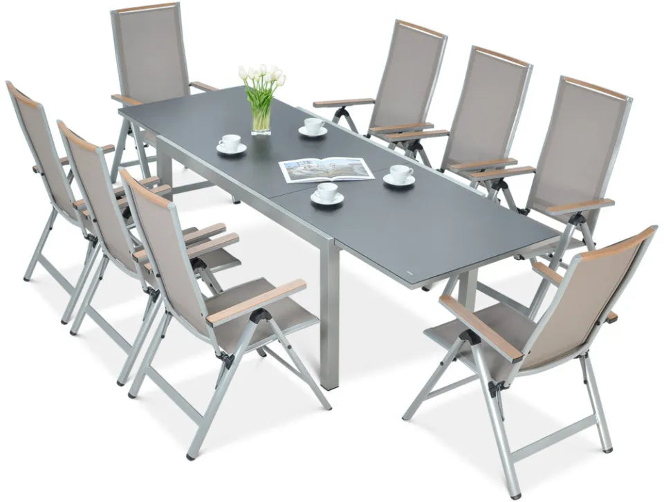 Dārza komplekts Brisbi taupe - N1 Home