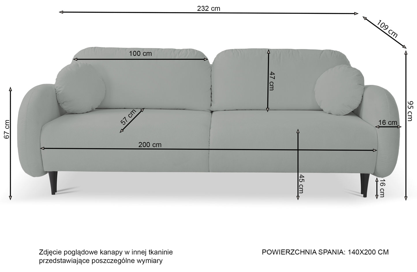 FRABA Izvelkamais dīvāns ar gulēšanas funkciju, veļas konteineru, olīvu samts - N1 Home