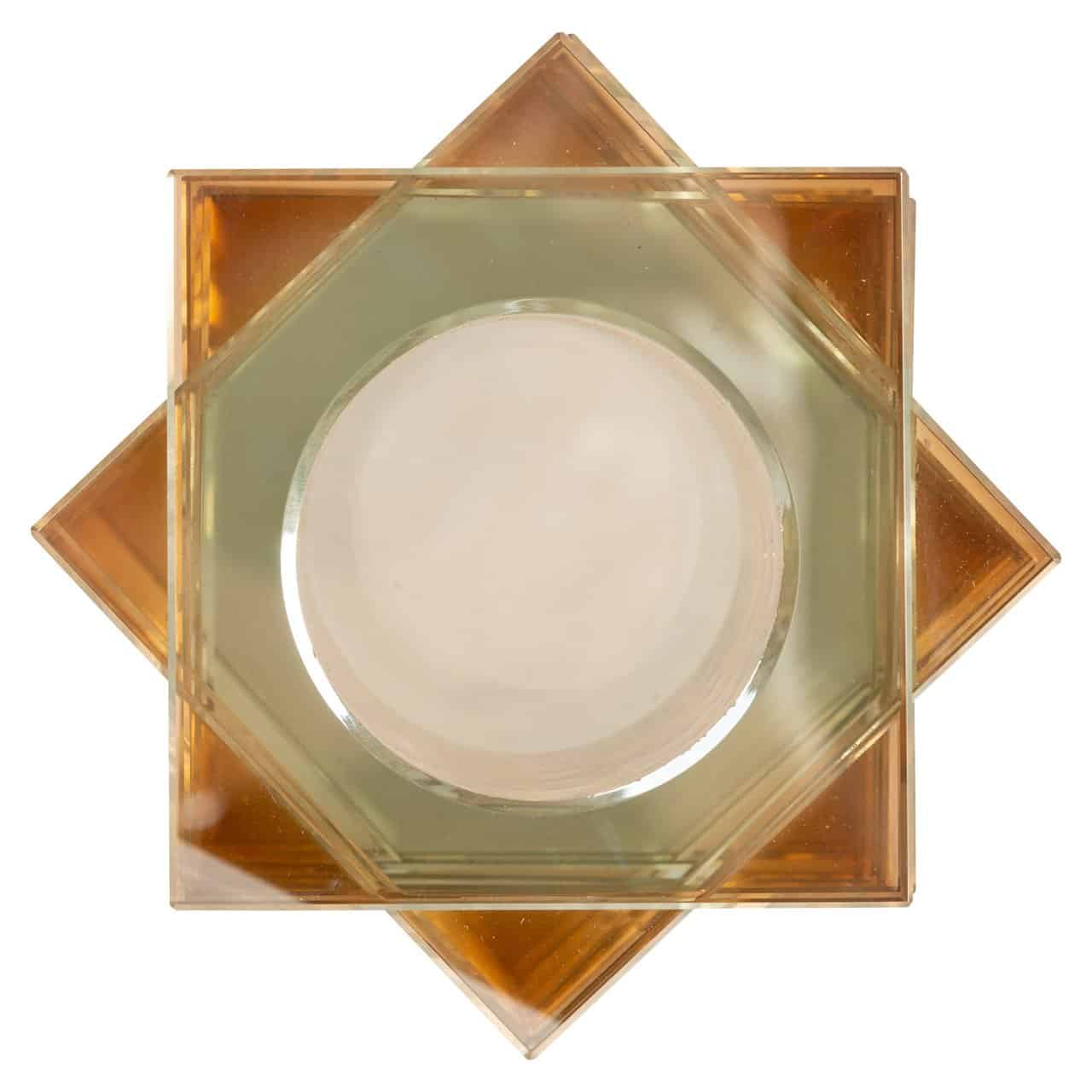 Vāze Celia Richmond Interiors 14/14/19 cm amber