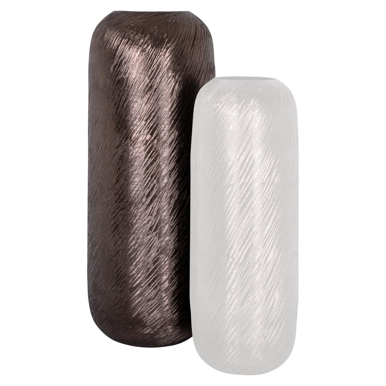 Vāze Jilla L Richmond Interiors Izmēri 26/26/68 cm smoke