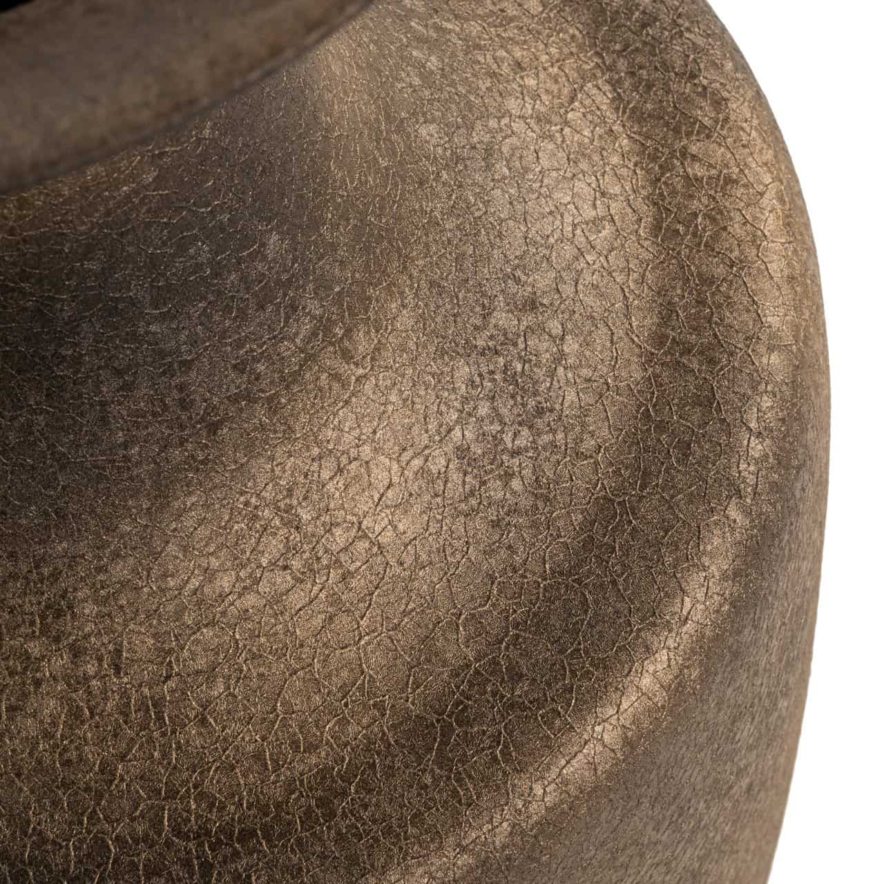 Vāze Danique Richmond Interiors 35/35/61 cm Brass antique