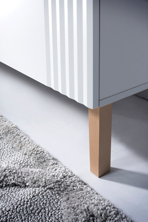 Vannas istabas mēbeļu komplekts Fija L balts - N1 Home