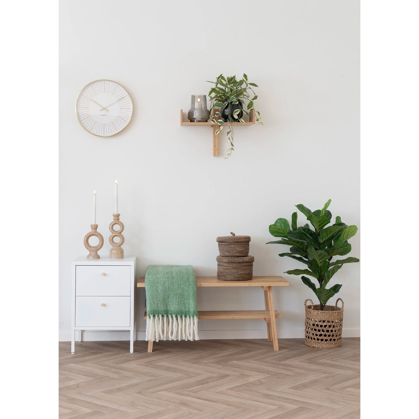 Skapis Dalid 40/40/60 cm balts