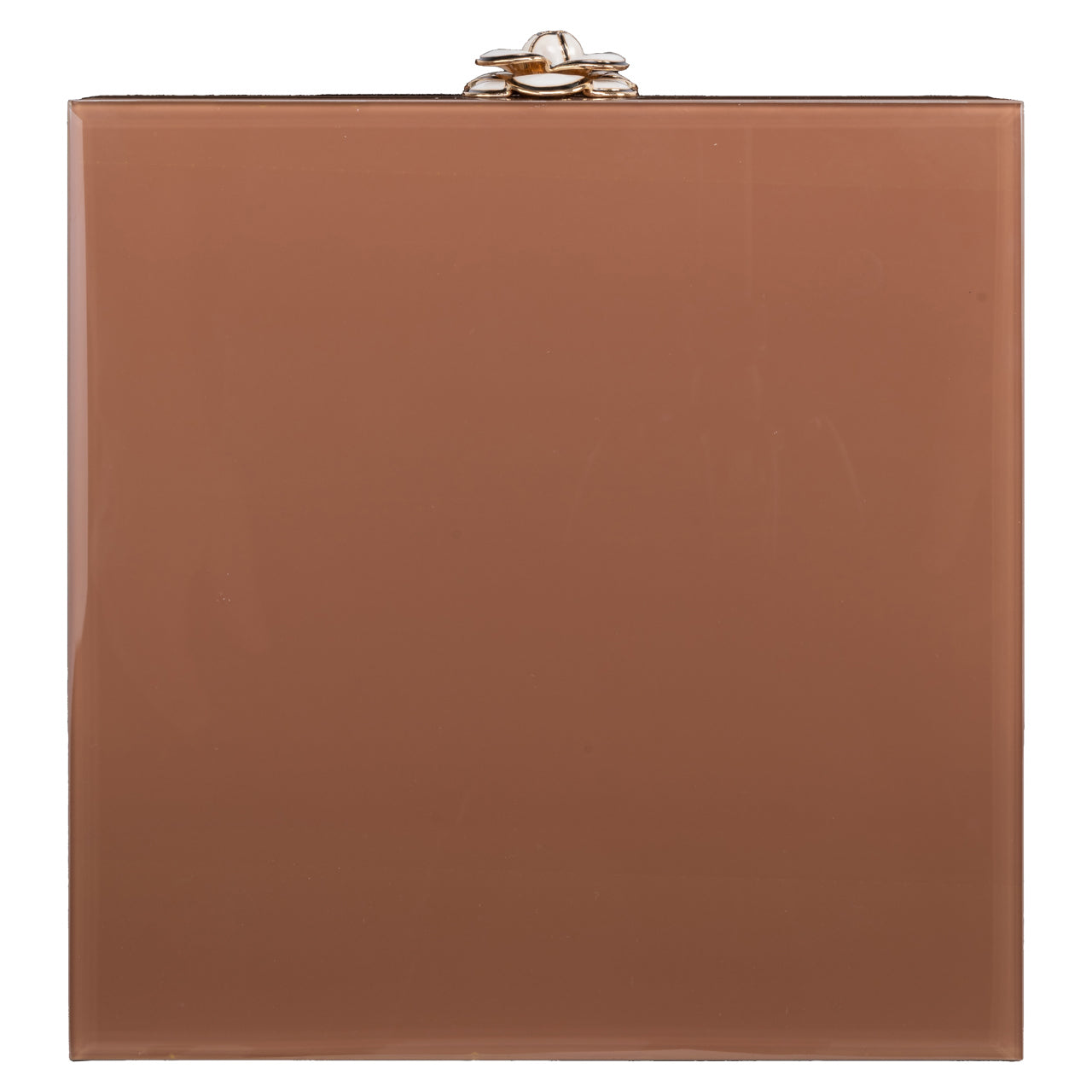 Uzglabāšanas kaste Floral L 8,5/24/25,5 cm brūns