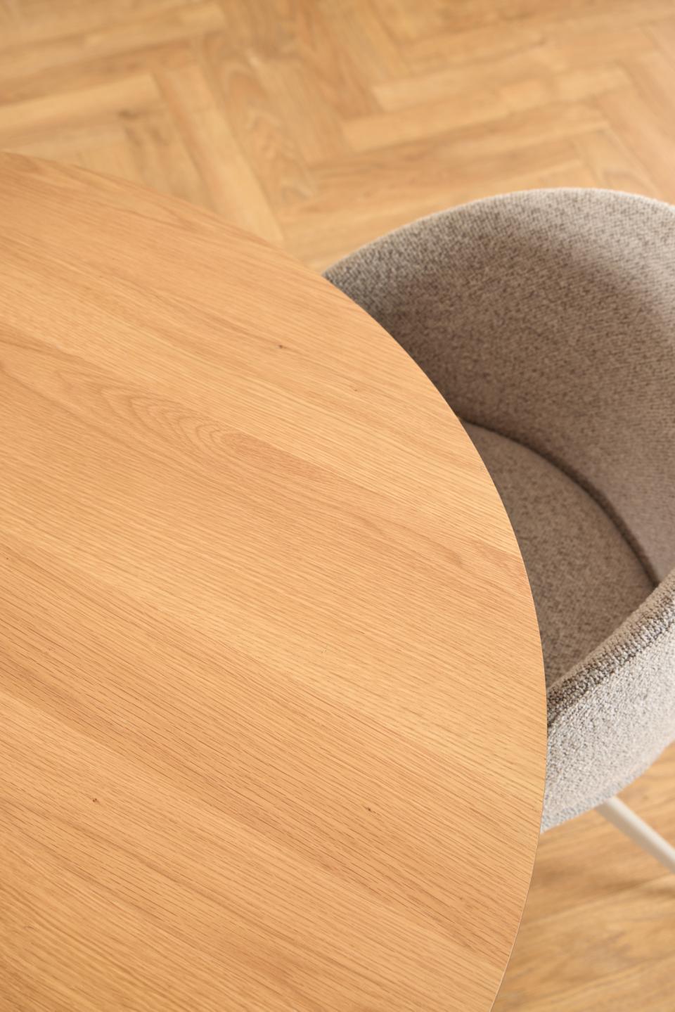 Krēsls Elar 53/54/78 cm bēšs/pelēks - N1 Home