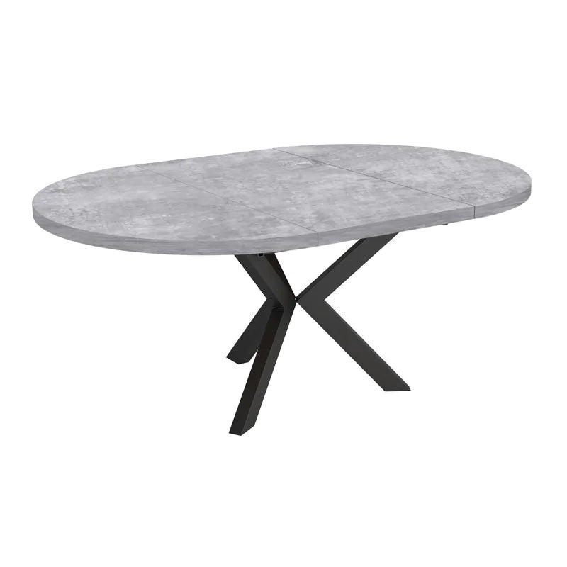 Galds Rona 100-138/76 cm Bellato pelēks - N1 Home