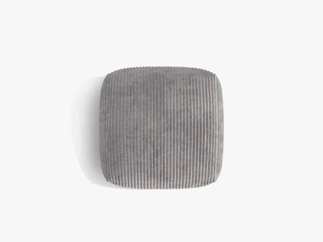 Pufs Martina Micadoni 106/44/106 cm Corduroy (Til86) Light grey