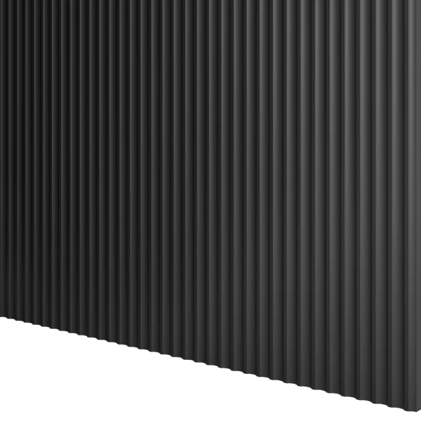 Mikropaneļi Vikot 275/12 cm melns