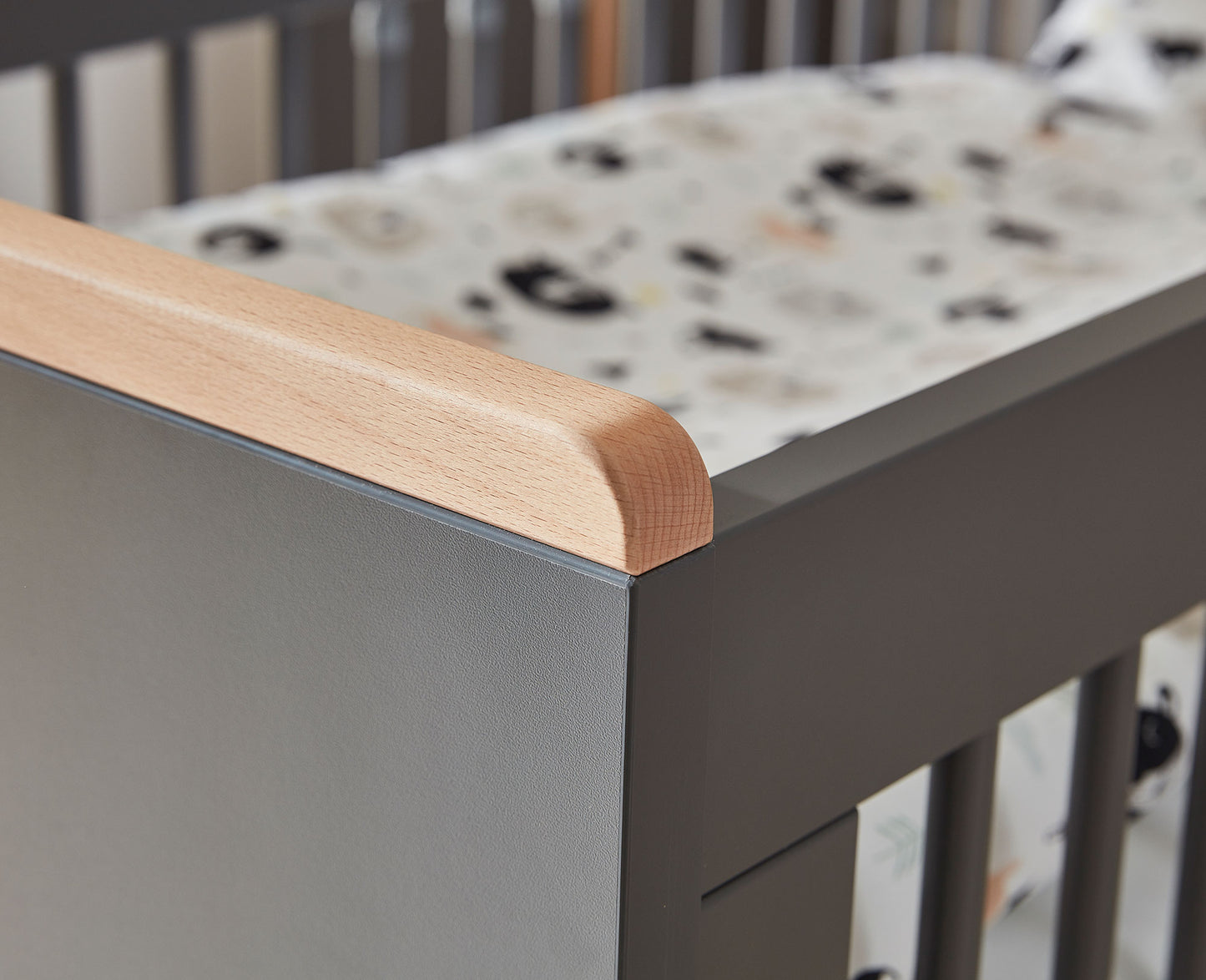 Gulta SONI 140x70 cm pelēks - N1 Home