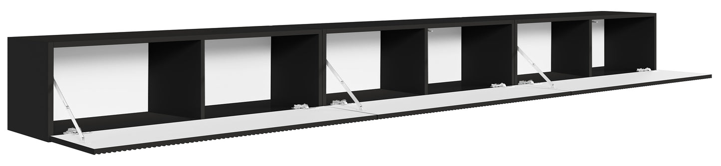 TV skapis Velda 302/28/31 cm melns