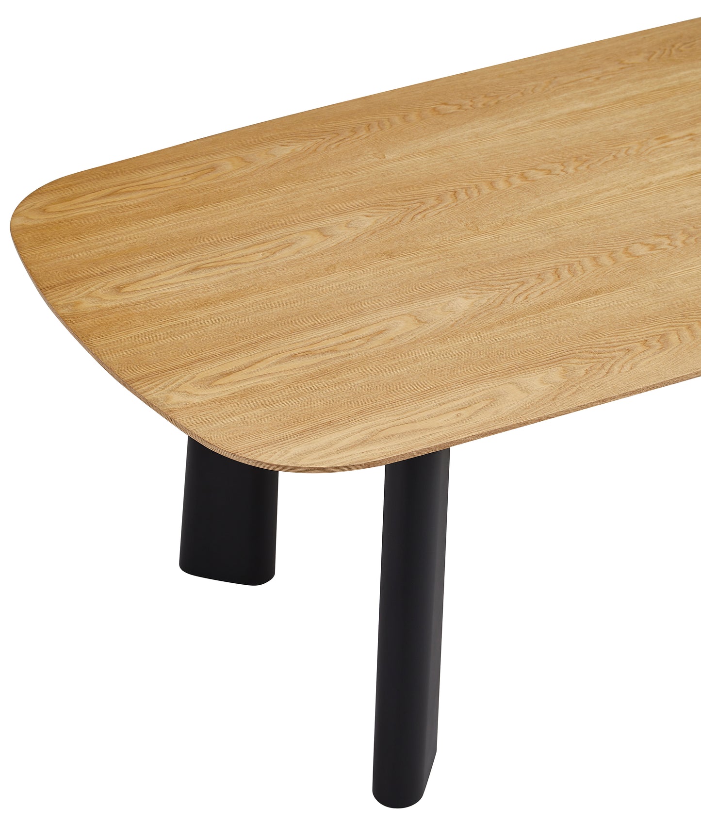 Galds Vicis 75/215/105 cm ozols/melns - N1 Home