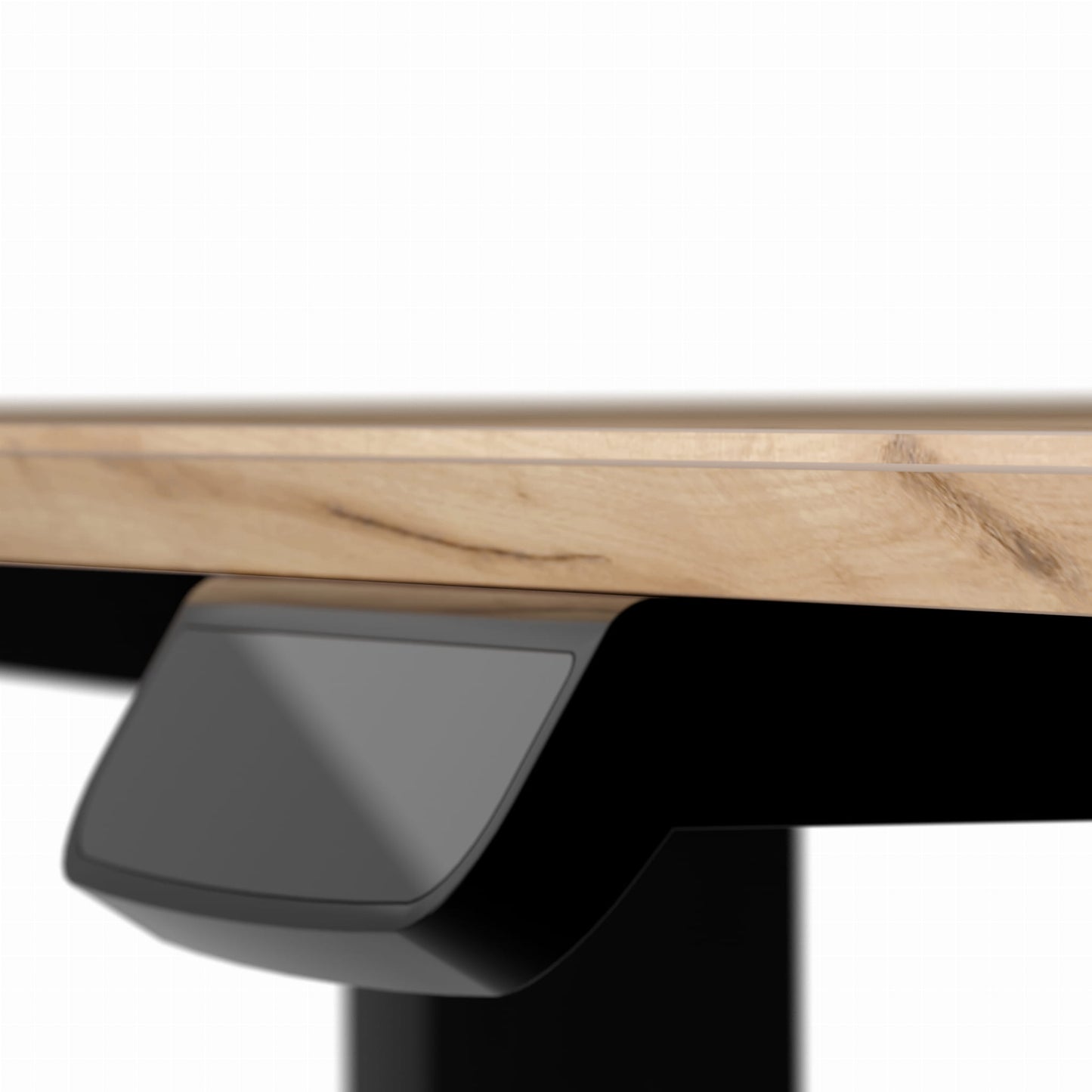 Galda virsma ar izgriezumiem 120/138 cm kraft zelts ozols - N1 Home