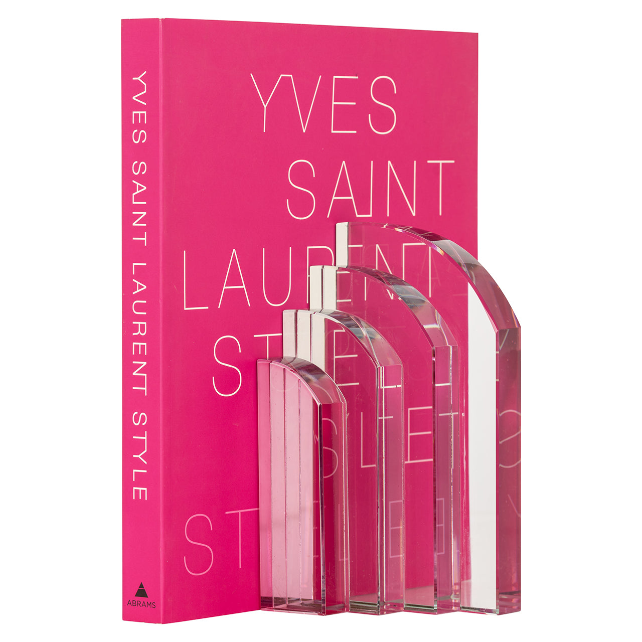 Grāmatu stendi Alissia Richmond Interiors 18/20/7 cm stikls - N1 Home