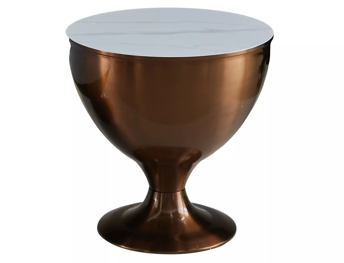 Kafijas galdiņu komplekts Sali 75/38; 50/52,5 cm brūns/balts - N1 Home