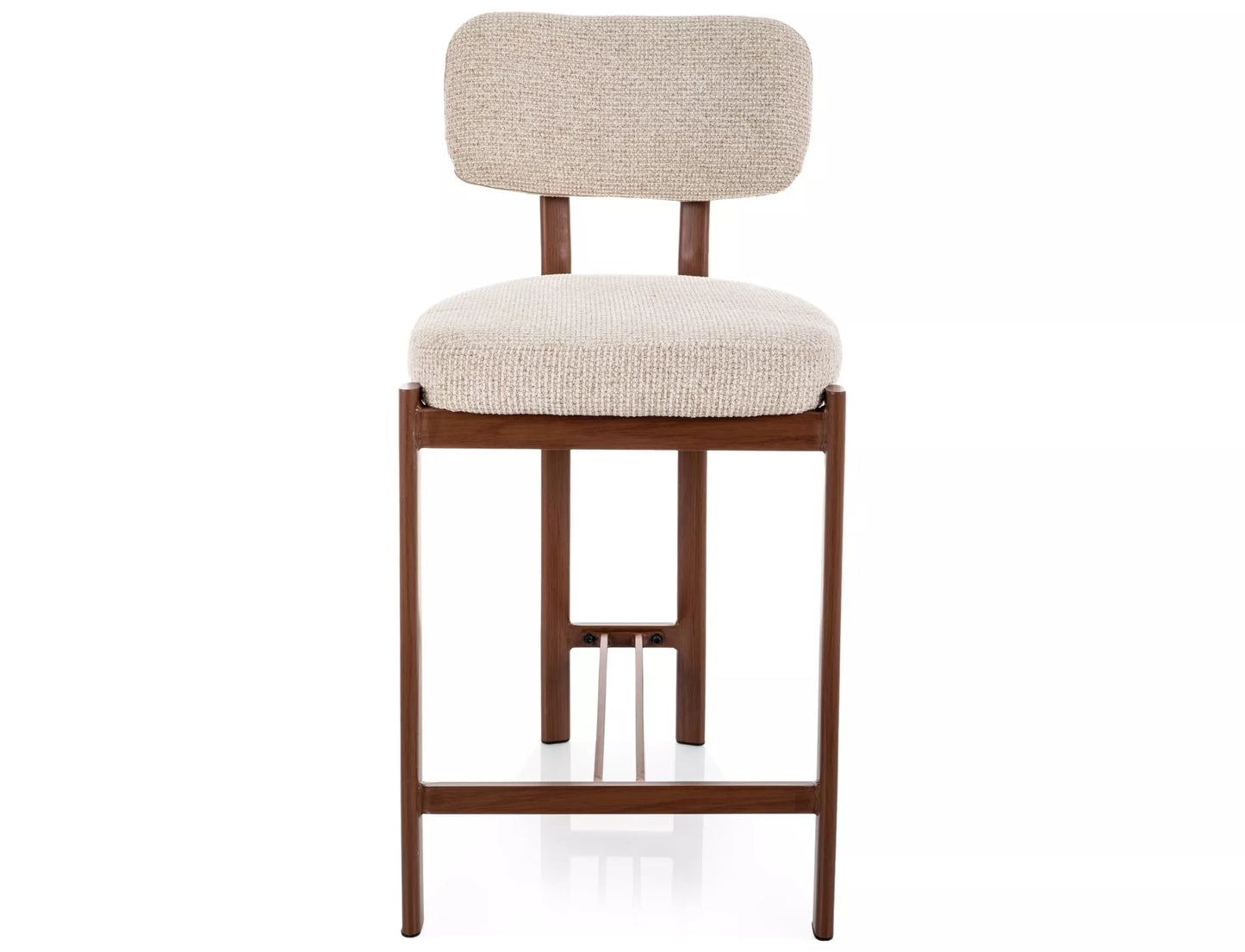 Bāra krēsls Misori 92/45/62 cm gaiši bēšs/rieksts