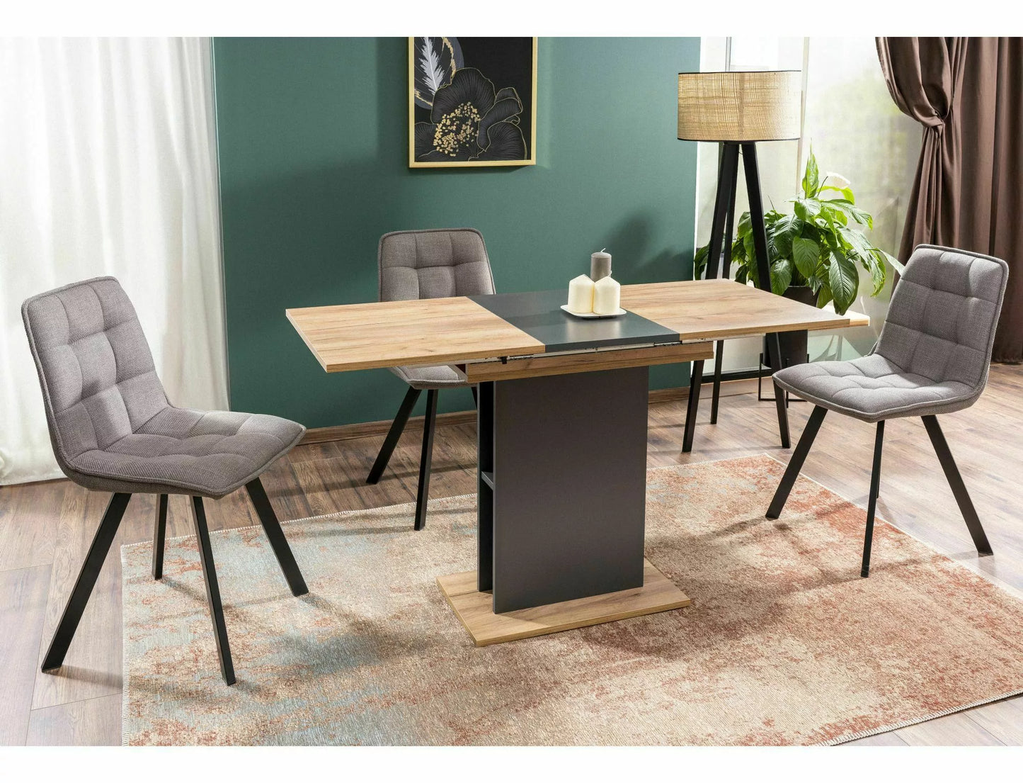 Krēsls Els 42/88/52 cm pelēks - N1 Home