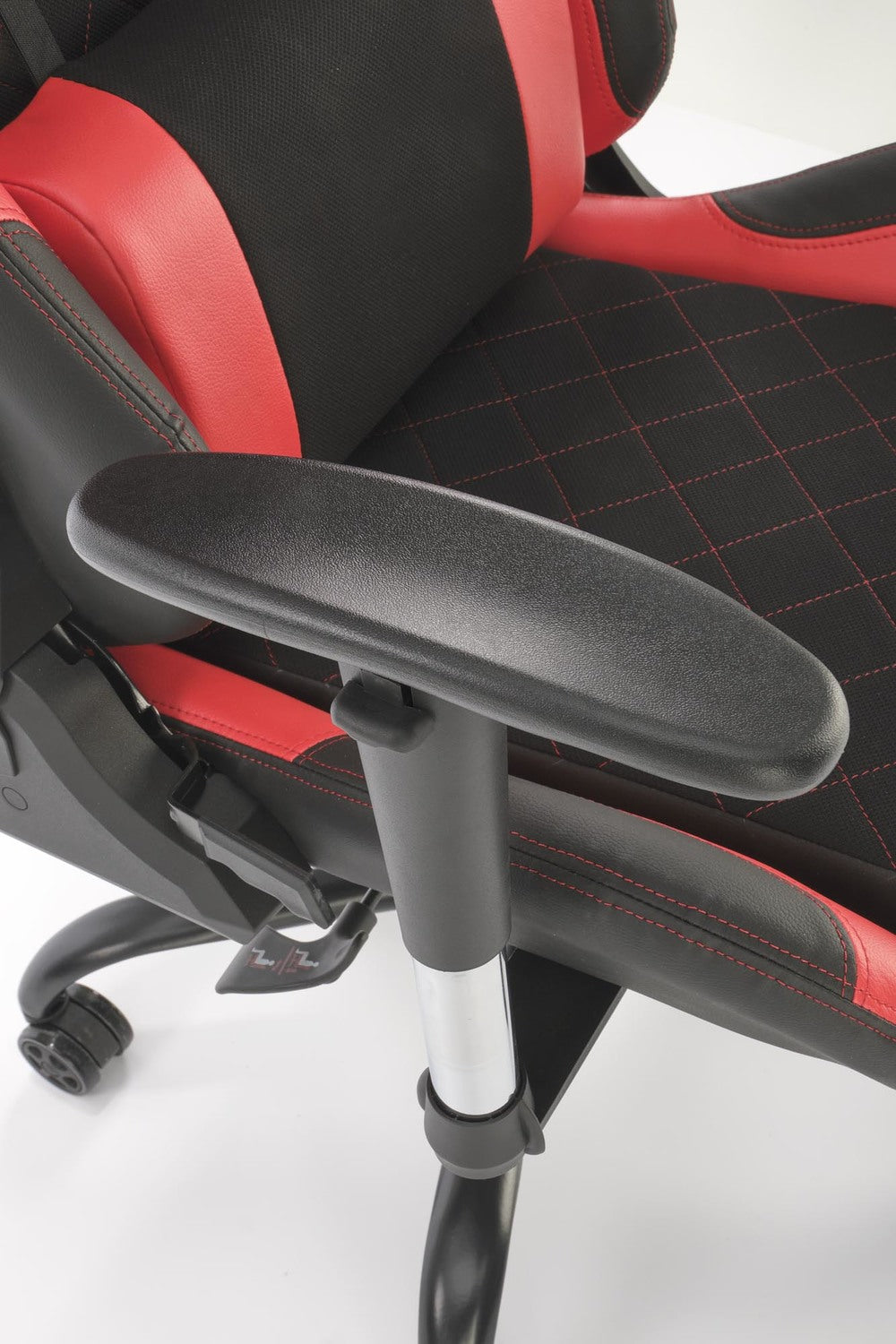 Krēsls Drak 69/62/127-134/49-56 cm sarkans/melns - N1 Home