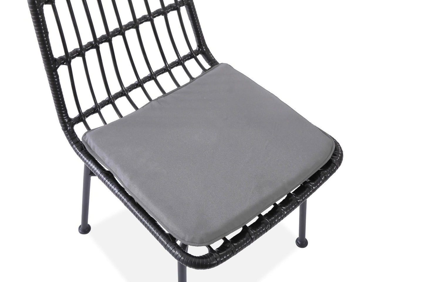 Dārza krēsls RIO 47/45/85/43 cm melns - N1 Home