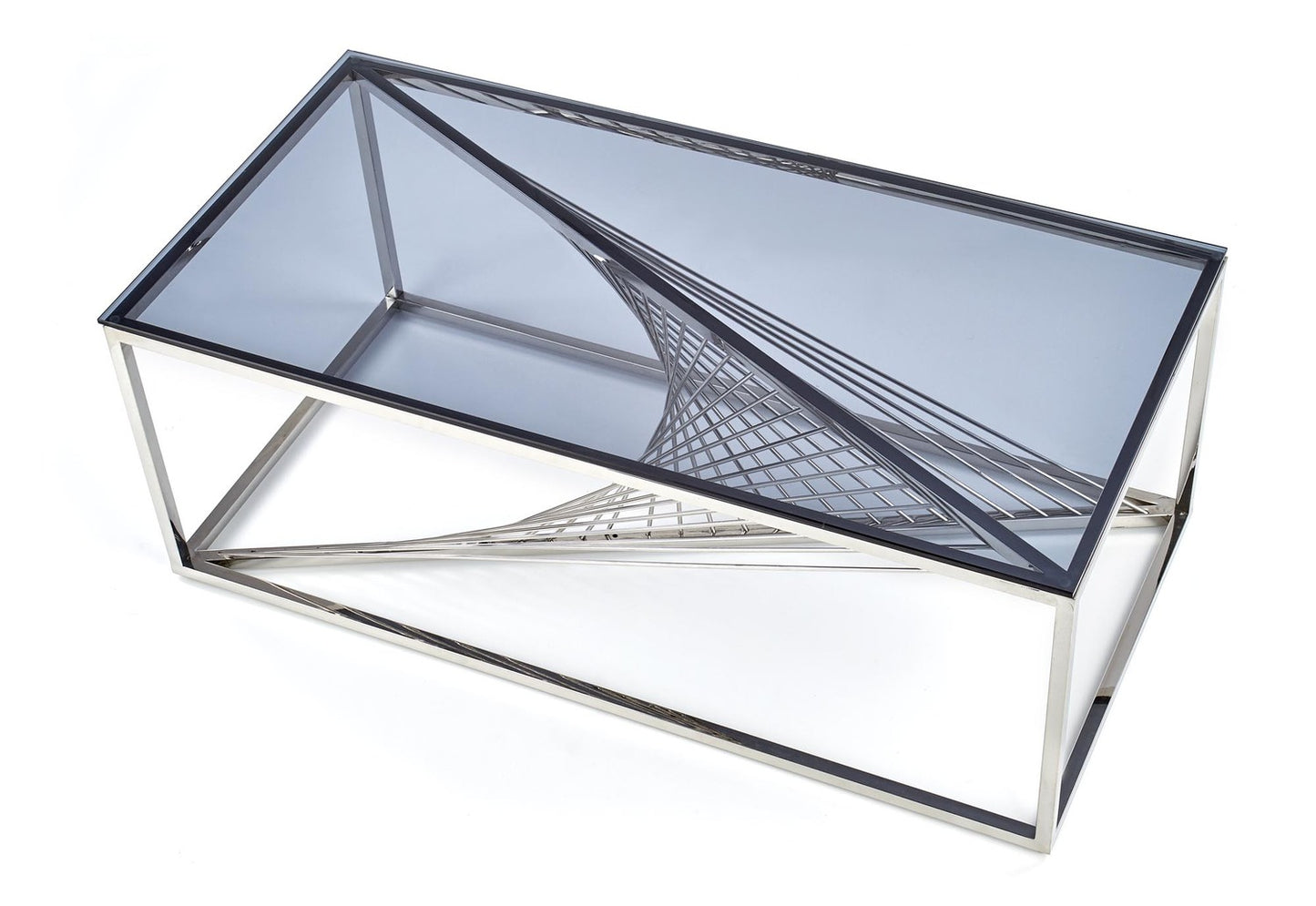 Kafijas galds Infy 120/60/45 cm hroms - N1 Home