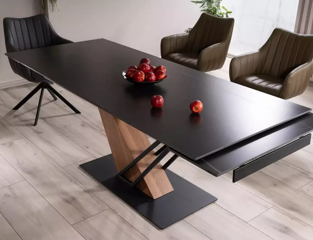 Galds GENEVA 75/90/160(180)/220(240) balts - N1 Home