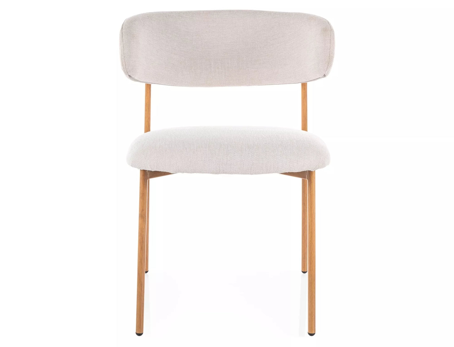 Krēsls Elti 80/56/49 cm gaiši bēšs/ ozols - N1 Home