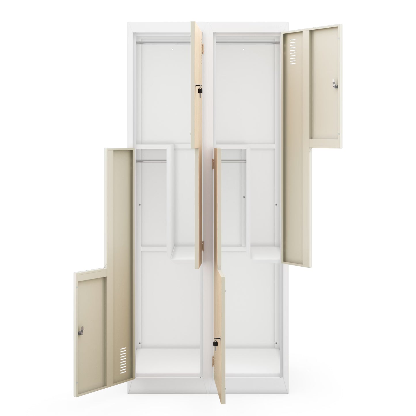 L-veida skapis Juli 80/185/45 cm balts/sonoma ozols - N1 Home