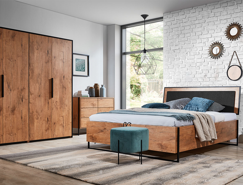 Skapis LOK pa labi 104/60/204 cm - N1 Home