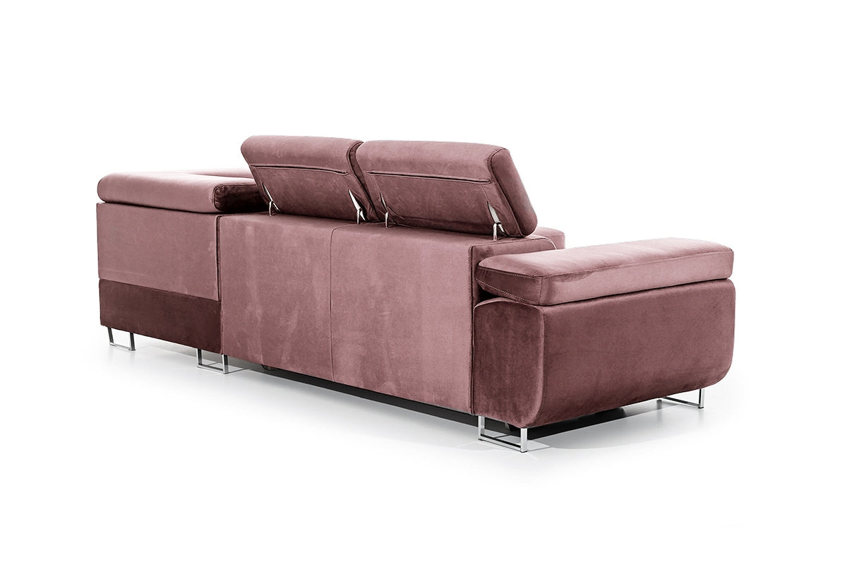 Dīvāns TOKYO labais stūris 277/76-98/201 cm violets - N1 Home