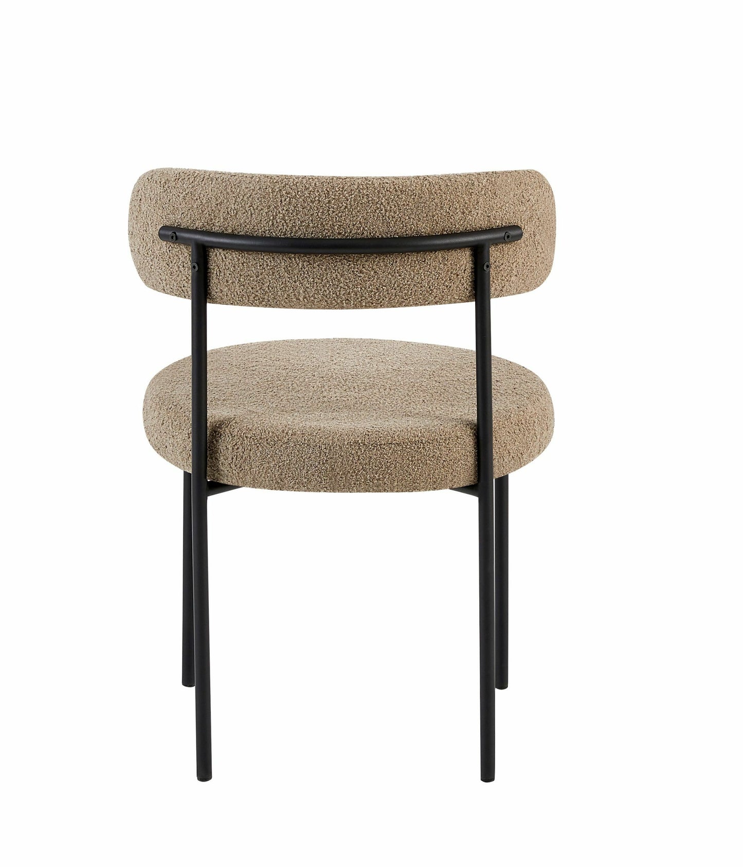 Krēsls Femisa 77/50/55 cm tumši bēšs bukle - N1 Home