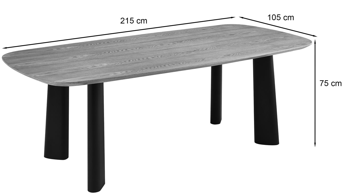 Galds Vicis 75/215/105 cm valrieksts/kašmirs - N1 Home