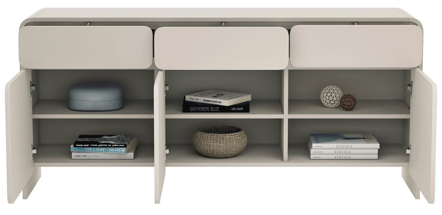 Kumode Leiela 72/156/39 cm kašmirs