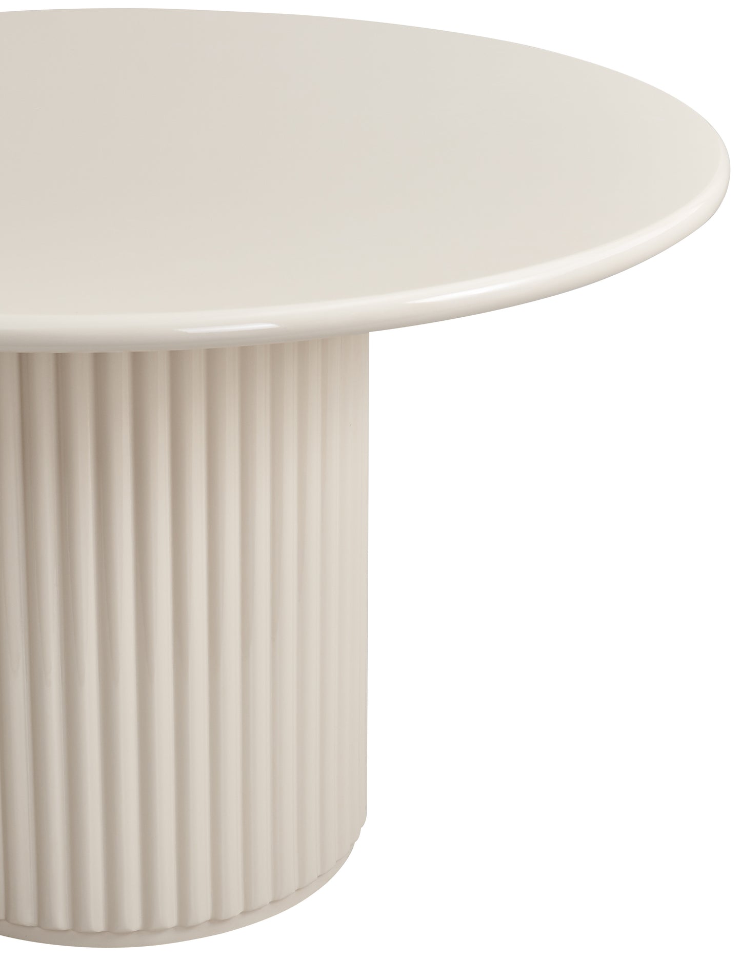 Galds Prino 120/120/76 cm krēms