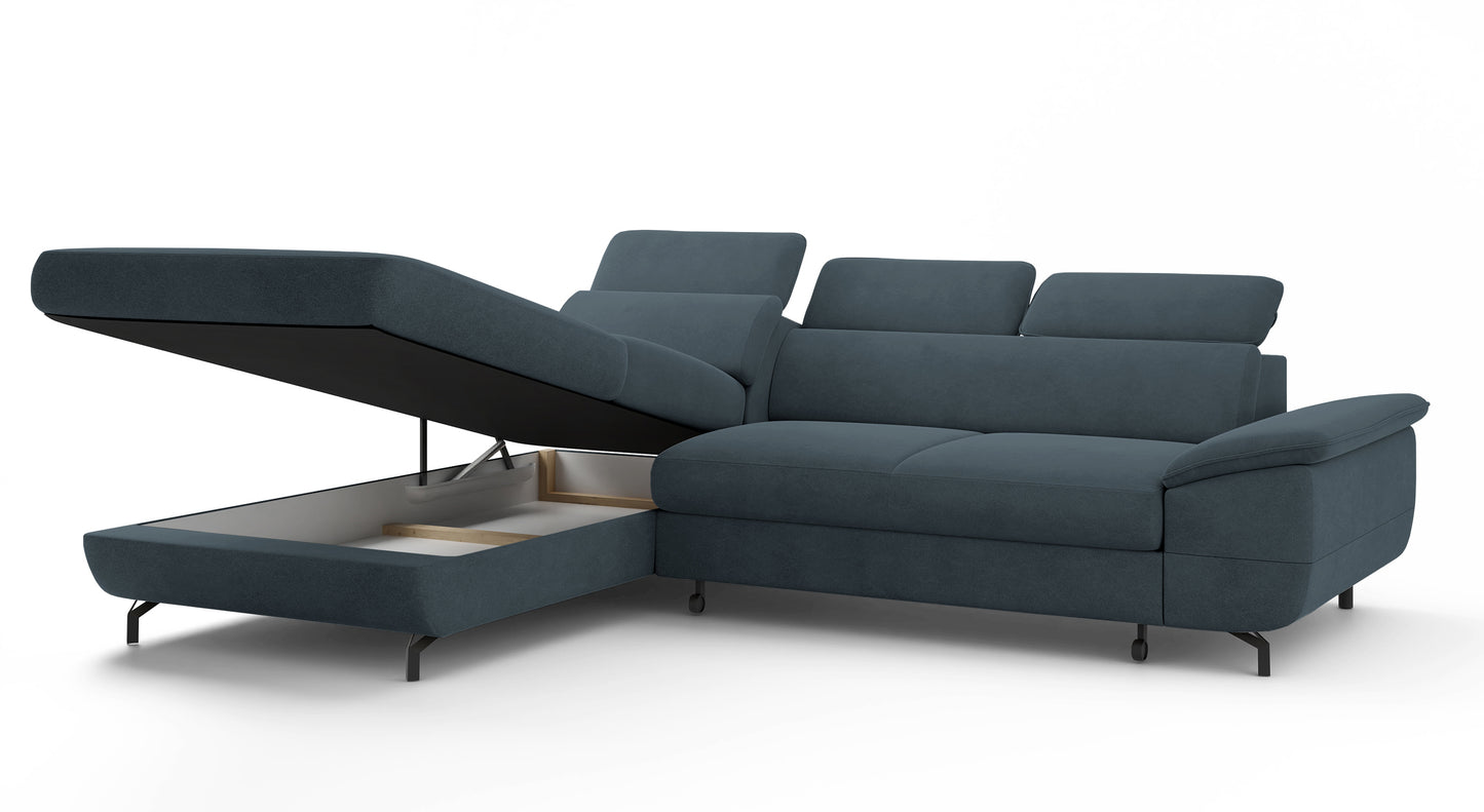 Dīvāns Lamigo L 80/268/203 cm Castel 79