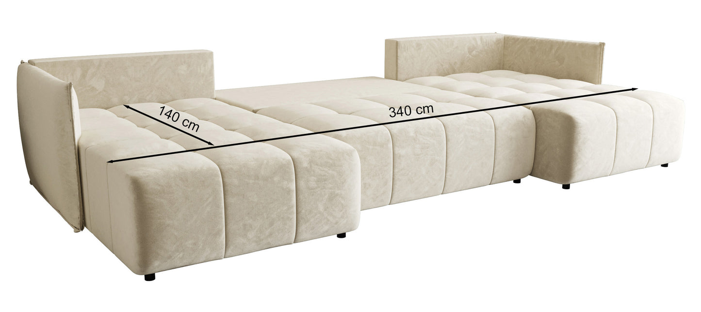 Dīvāns Belviu 349/85/175 cm Monolith 02 - N1 Home