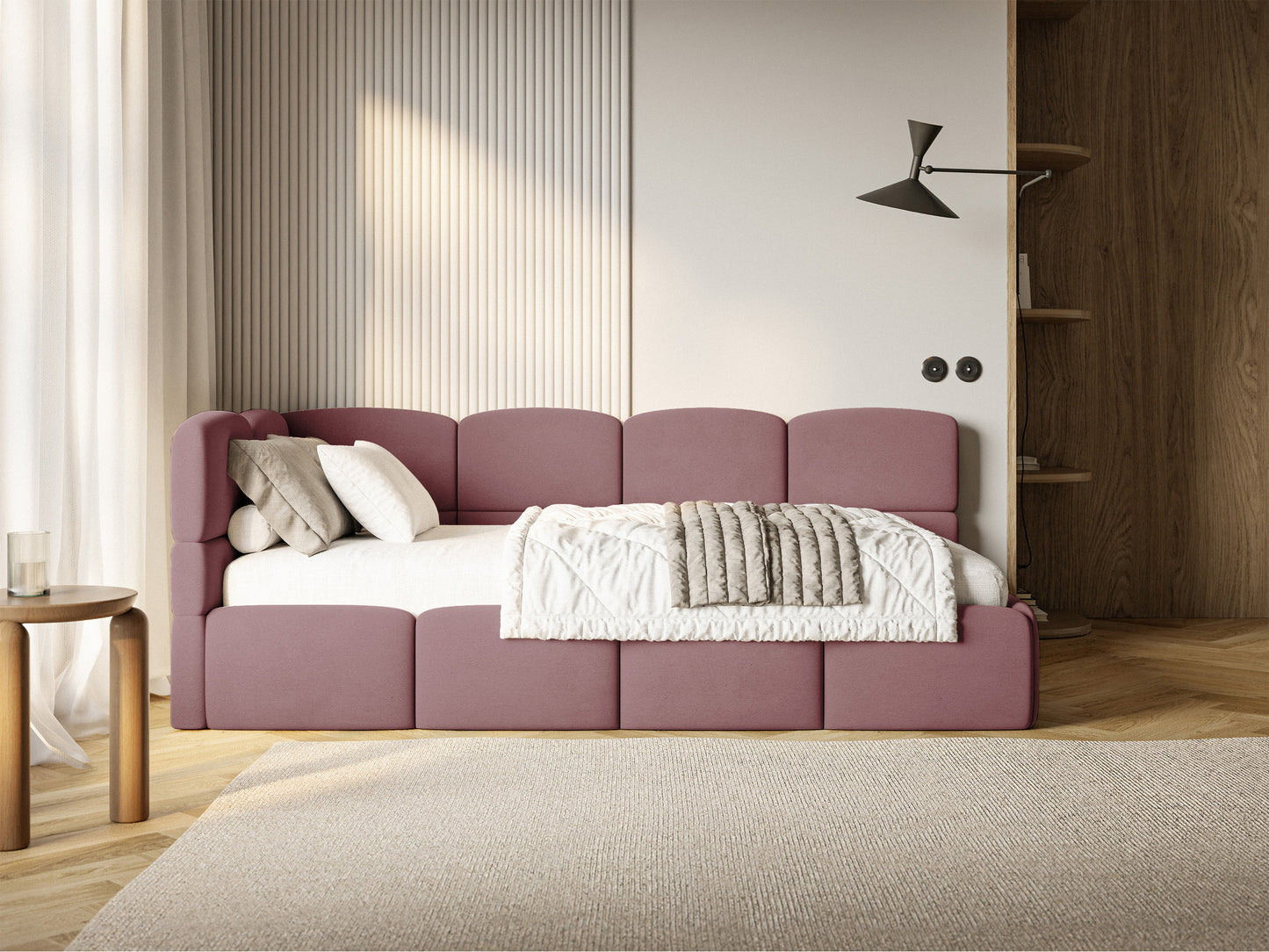 Gulra ar matraci Clod 220/88/110 cm Piano 20 - N1 Home