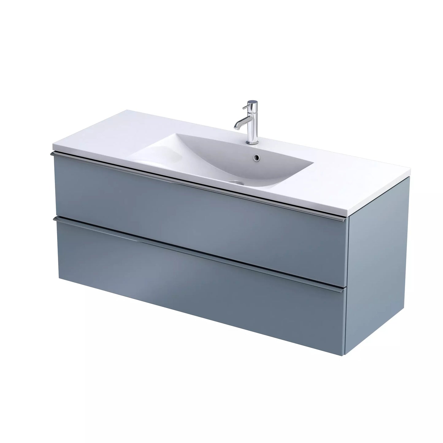 Vannas istabas izlietnes skapīs Eta (3 izmēri) zili pelēks - N1 Home