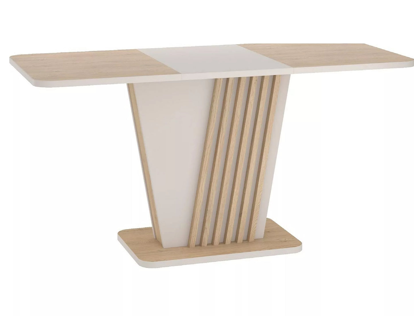 Galds Nevi 125-170/76/75 cm cremona torro ozols/kašmirs - N1 Home