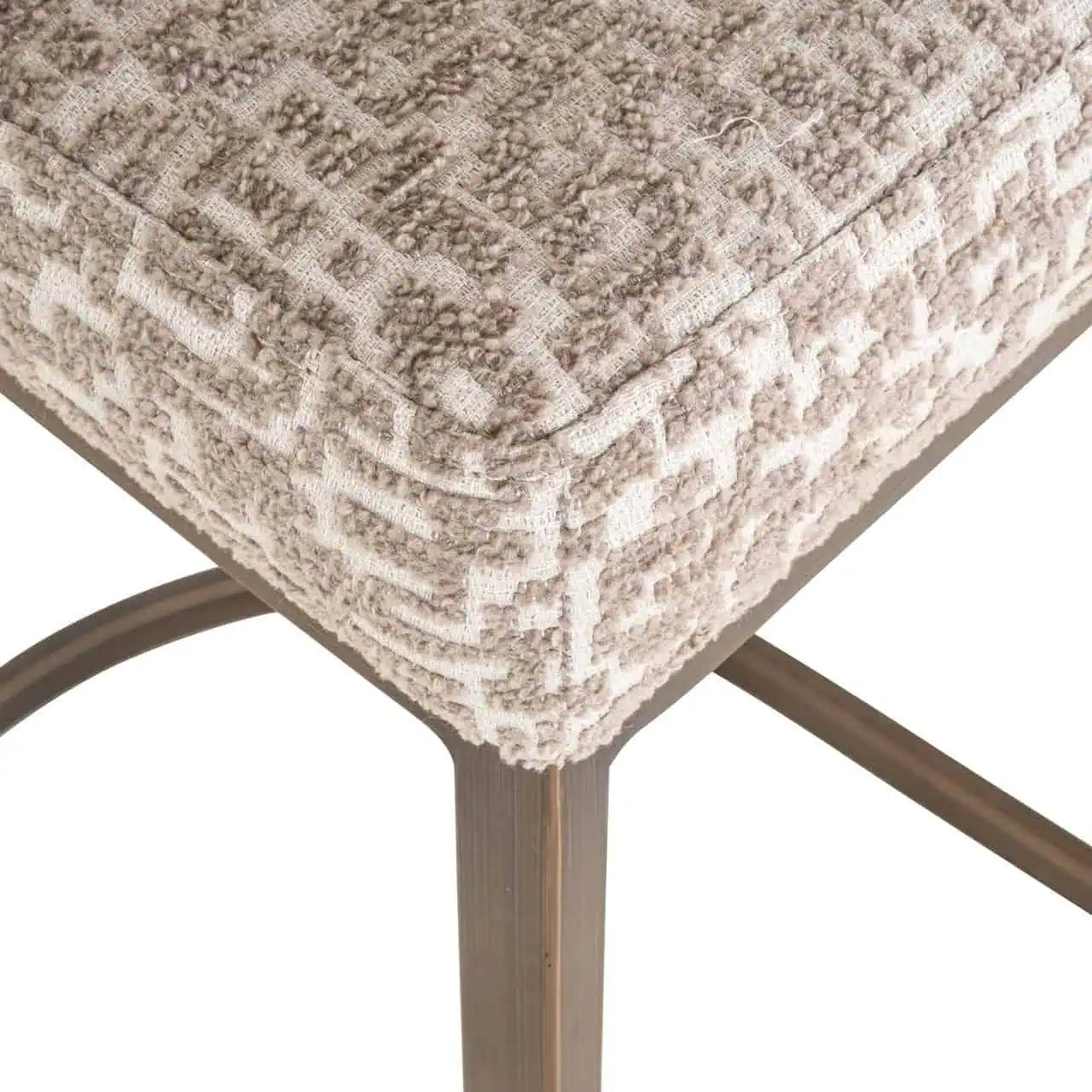 Bāra krēsls Bolton (Set of 2) Richmond Interiors 103/48/48 cm natural geo - N1 Home