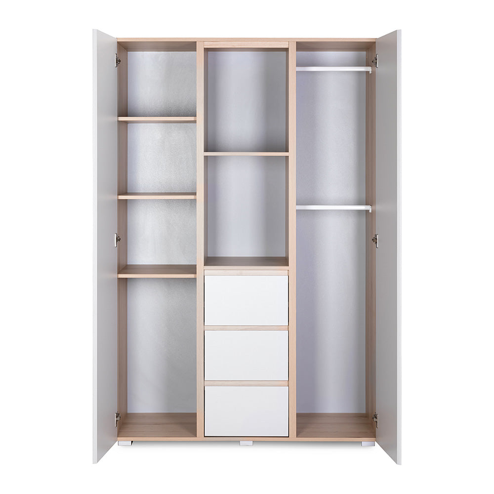 Skapis BALU 120 /183 /50 cm dižskābardis - pelēks - N1 Home