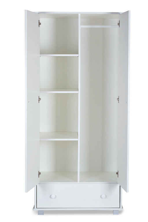 Skapis Žirafe 83/185 /52 cm balts - N1 Home