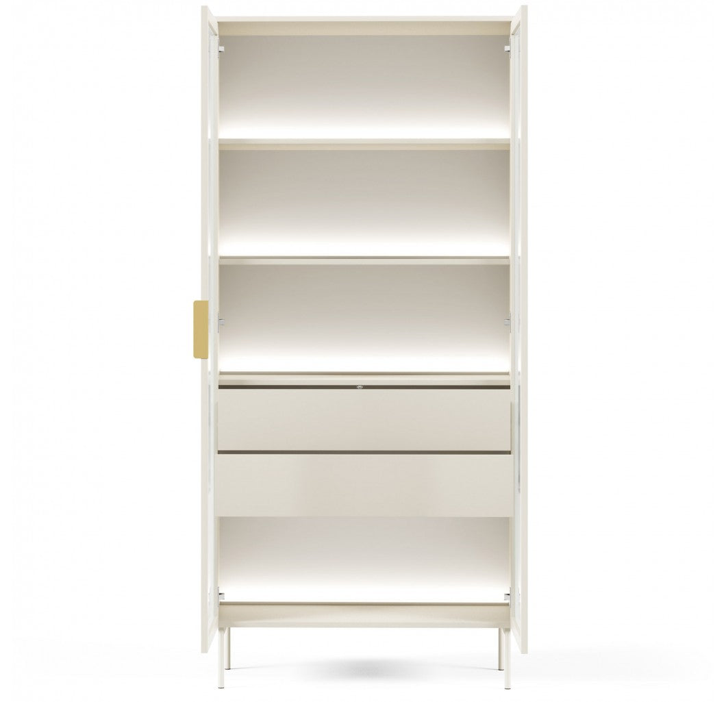 Vitrīna Lumio 91/194/39 cm kašmirs