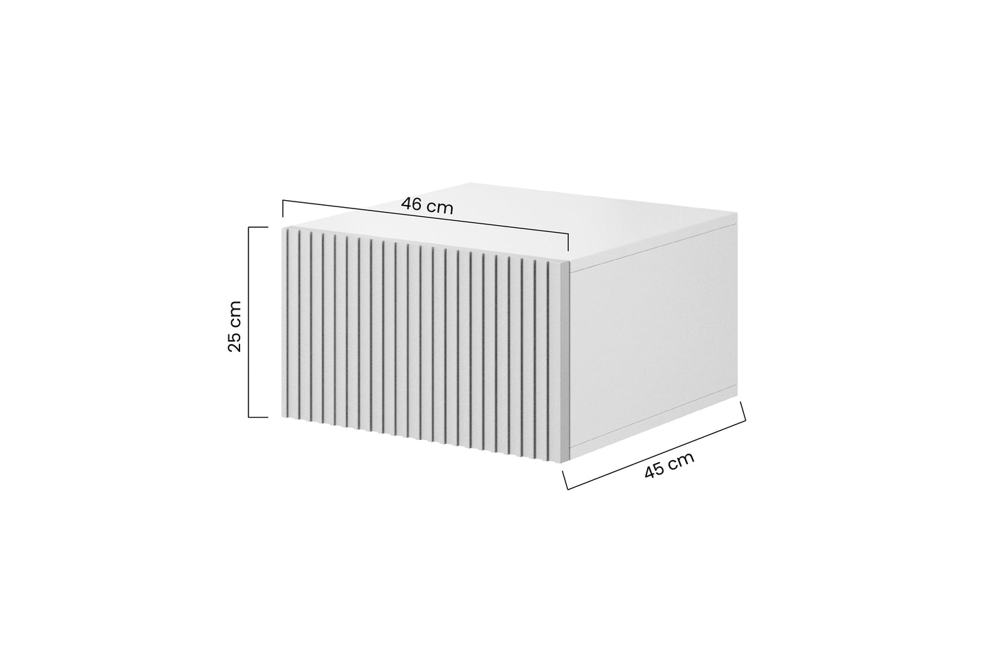 Naktsskapītis (2) AUSTIN 46/25/45 kašmirs - N1 Home