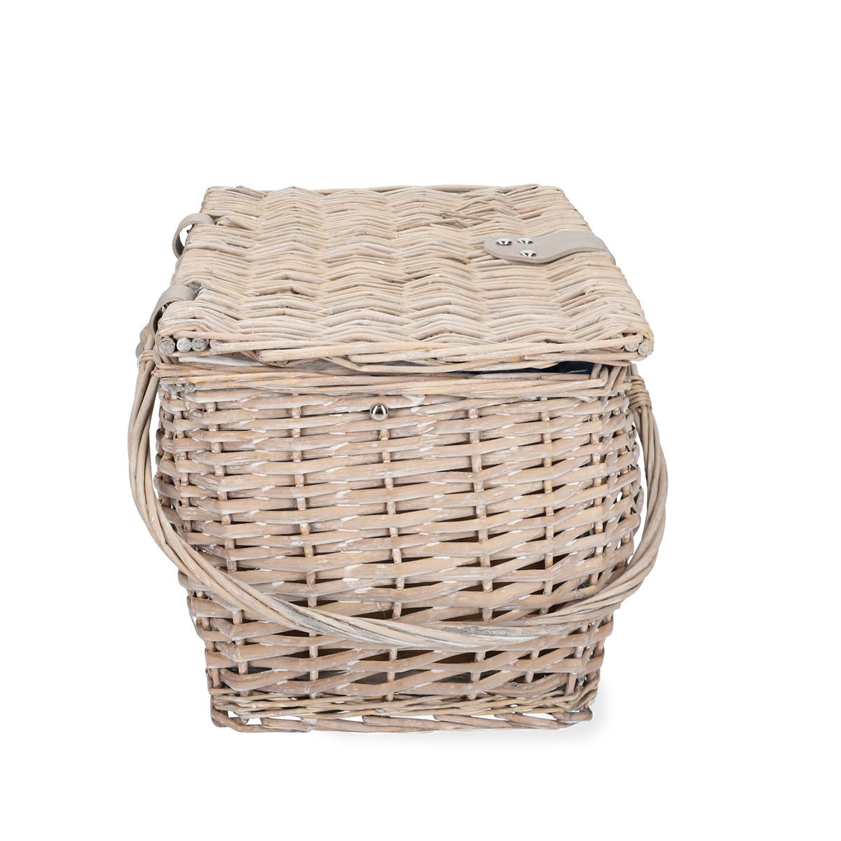 Piknika grozs PIKNIKS 2 personām, pelēks 38x25x25 cm - N1 Home