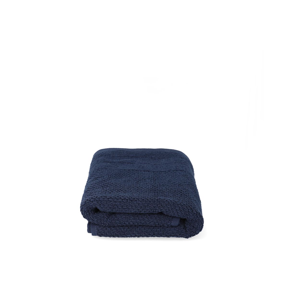 Dvielis NOAH rīsu graudu, tumši zils 50x90 cm - N1 Home