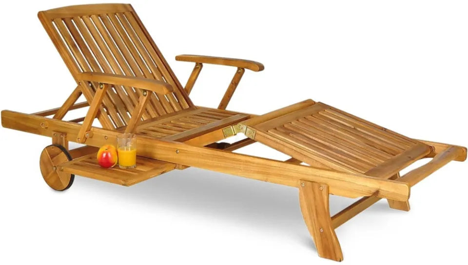 Koka atpūtas krēsls Havajii 200/69/30 cm dabisks - N1 Home