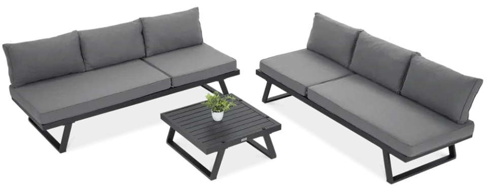 Dārza komplekts Midwi pelēks - N1 Home