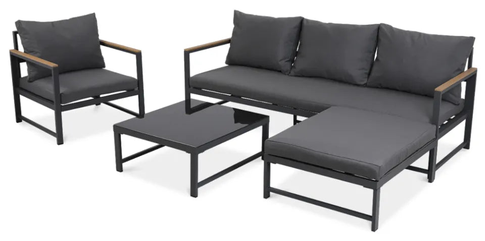 Dārza komplekts Orlan Fory tumši pelēks - N1 Home