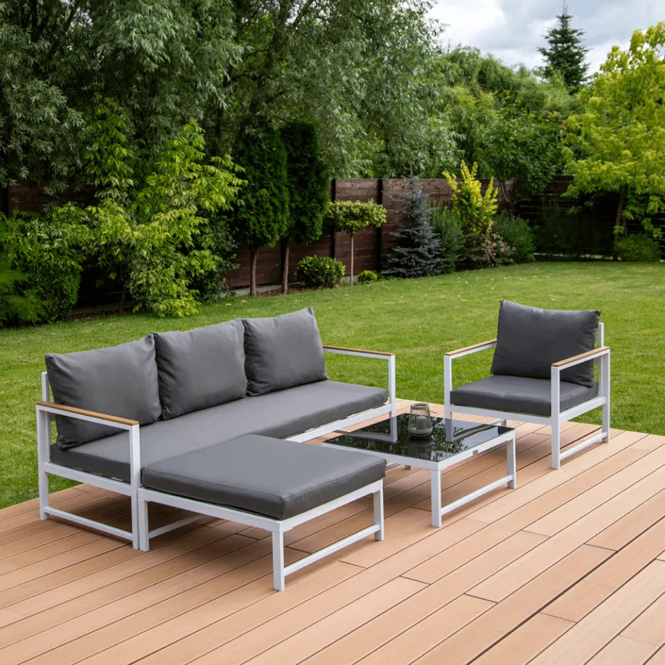 Dārza komplekts Orlan Fory balts - N1 Home