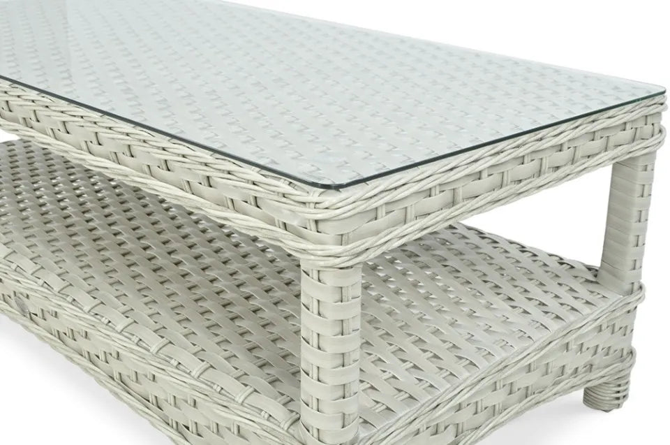 Dārza komplekts Trivo 3 melanžs/balts - N1 Home