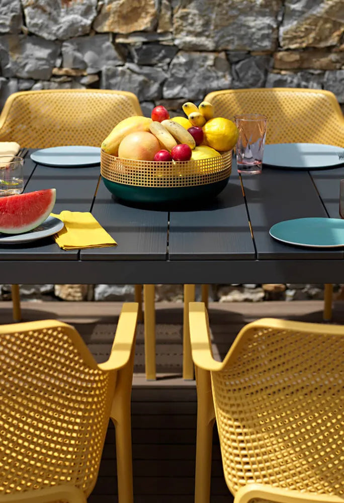 Krēsls Naro Nets 60/80/58 cm blanko - N1 Home